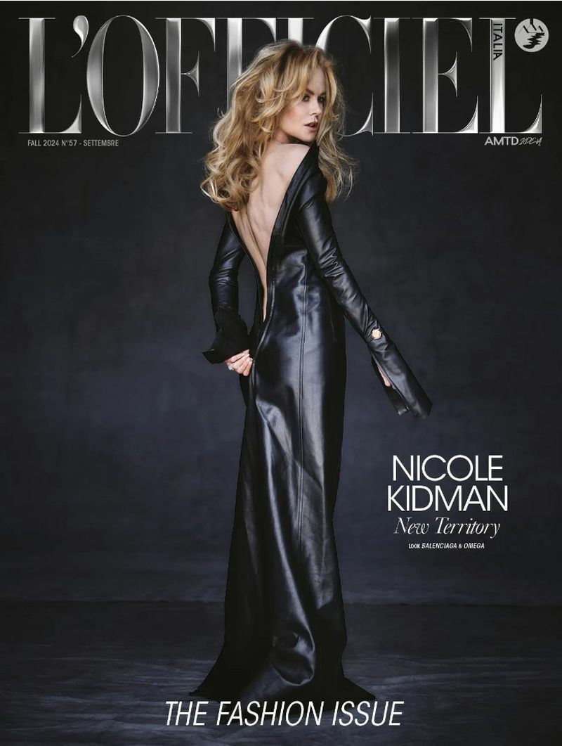 OFFICIEL (IT) magazine side cover  September 2024