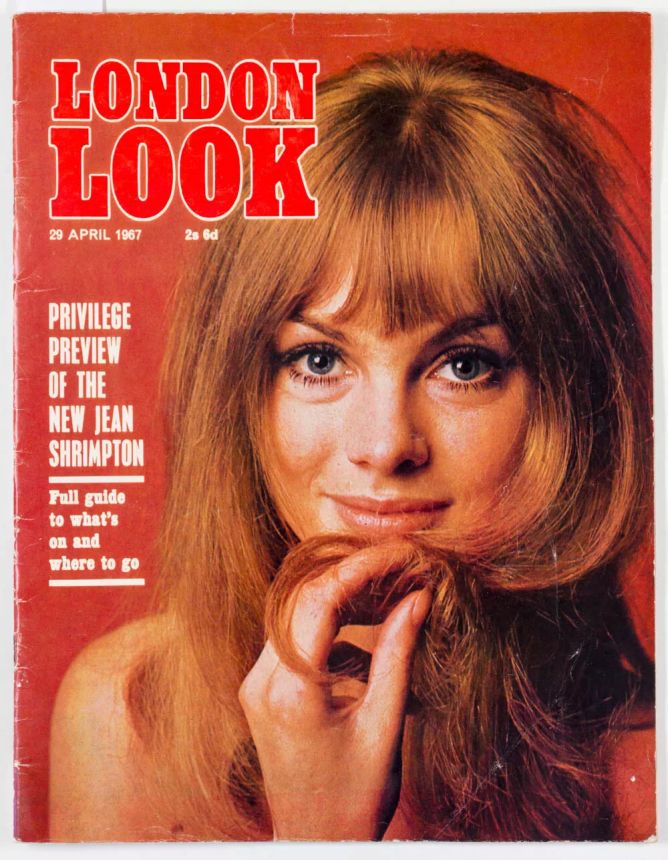 LONDON LOOK magazine side cover 29 April 1967