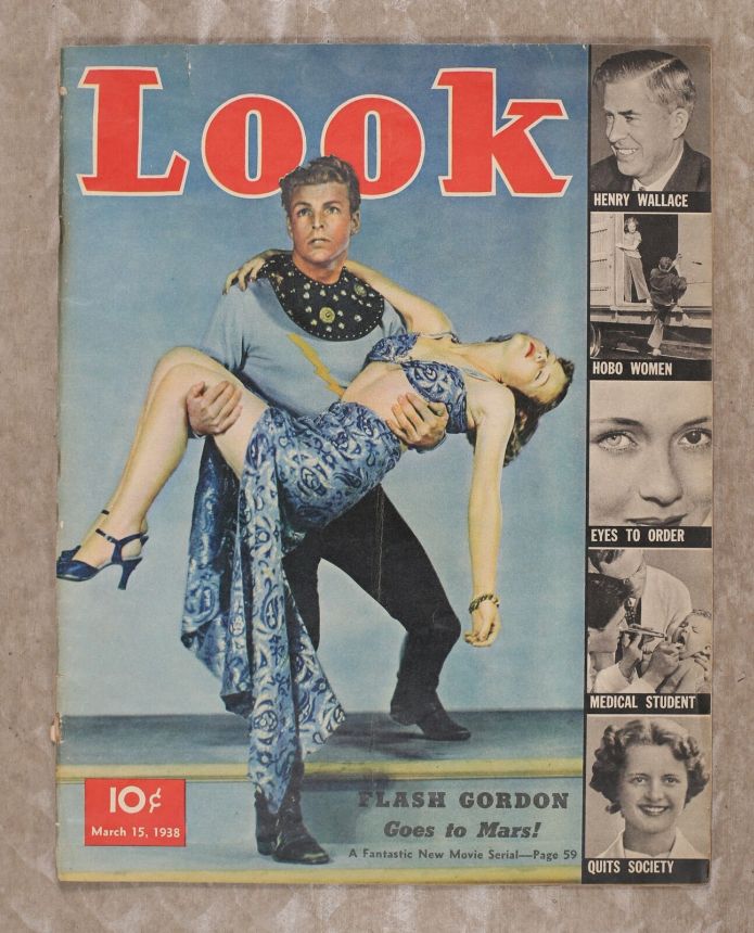 LOOK 1937 magazine side cover 15 March 1938