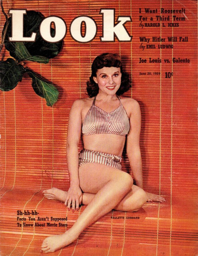 LOOK 1937 magazine side cover 20 June 1939