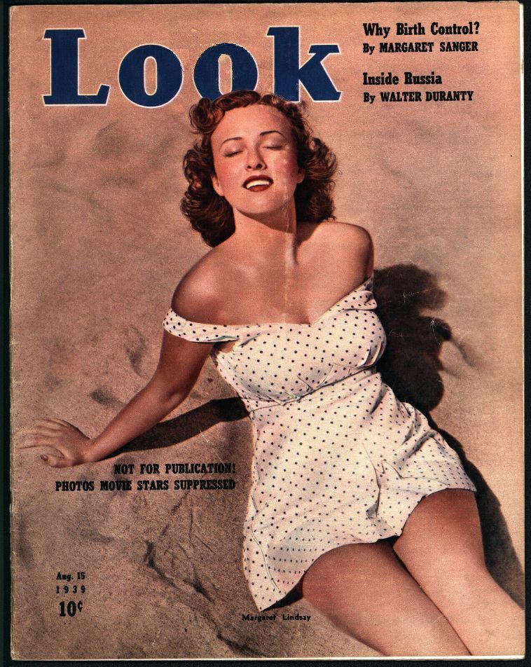 LOOK 1937 magazine side cover 15 August 1939