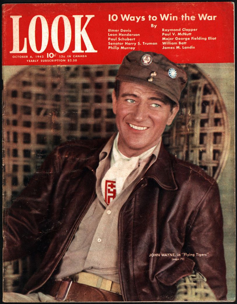 LOOK 1937 magazine side cover 6 October 1942