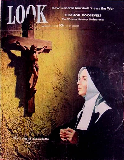 LOOK 1937 magazine side cover 28 December 1943