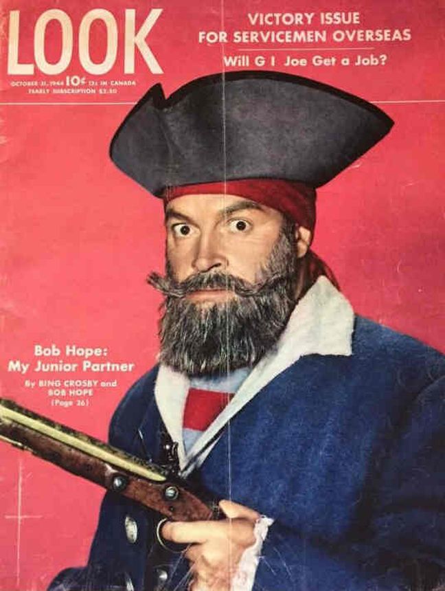 LOOK 1937 magazine side cover 31 October 1944