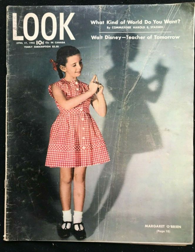 LOOK 1937 magazine side cover 17 April 1945