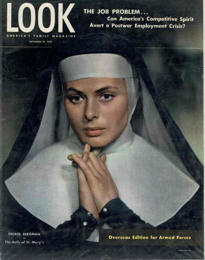 LOOK 1937 magazine side cover 18 September 1945