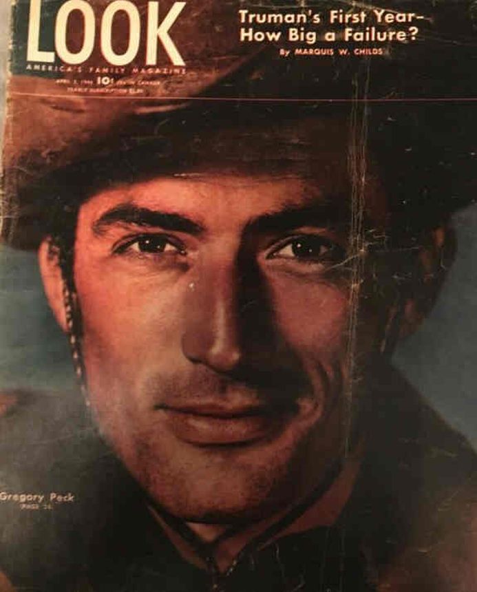 LOOK 1937 magazine side cover 2 April 1946