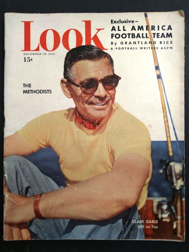 LOOK 1937 magazine side cover 20 December 1949