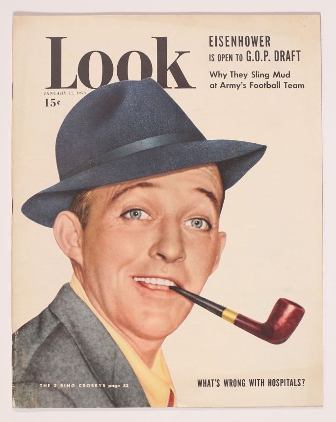 LOOK 1937 magazine side cover 17 January 1950