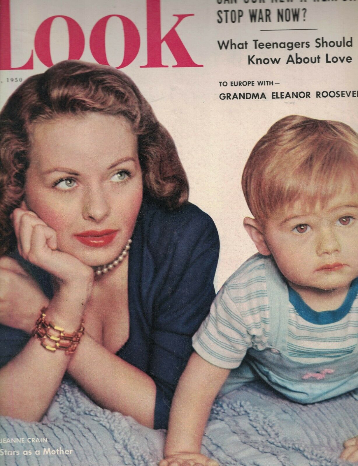 LOOK 1937 magazine side cover 10 October 1950