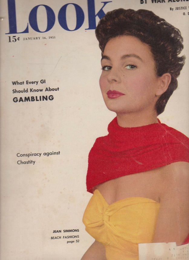 LOOK 1937 magazine side cover 16 January 1951