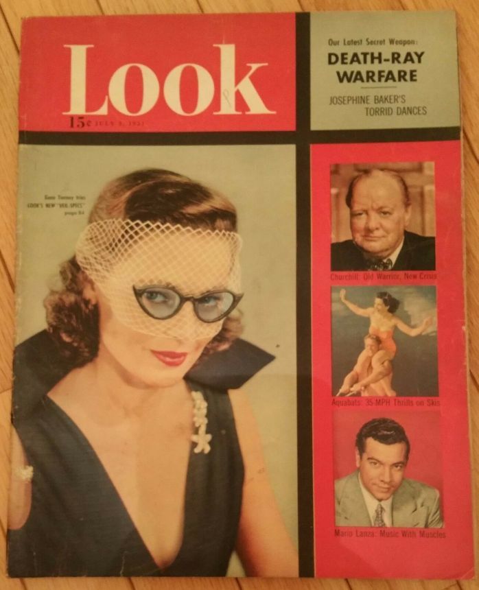 LOOK 1937 magazine side cover 3 July 1951