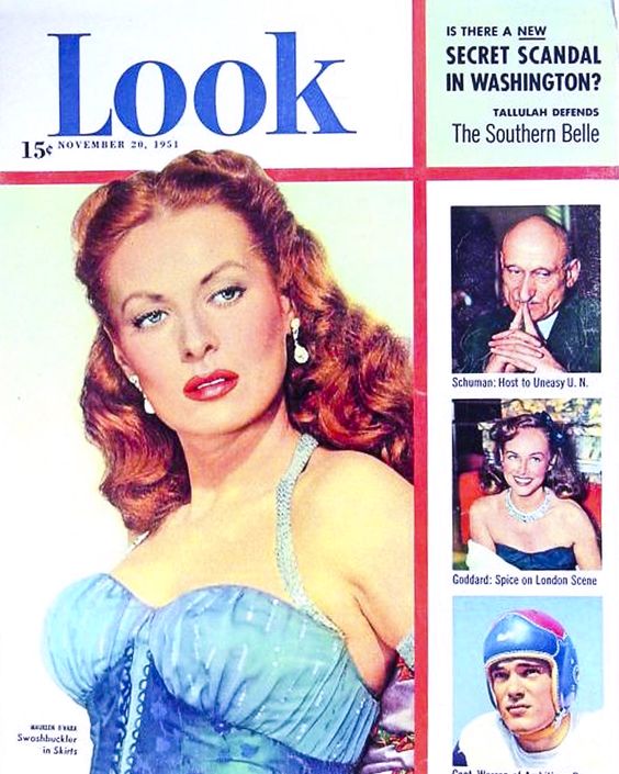 LOOK 1937 magazine side cover 20 November 1951