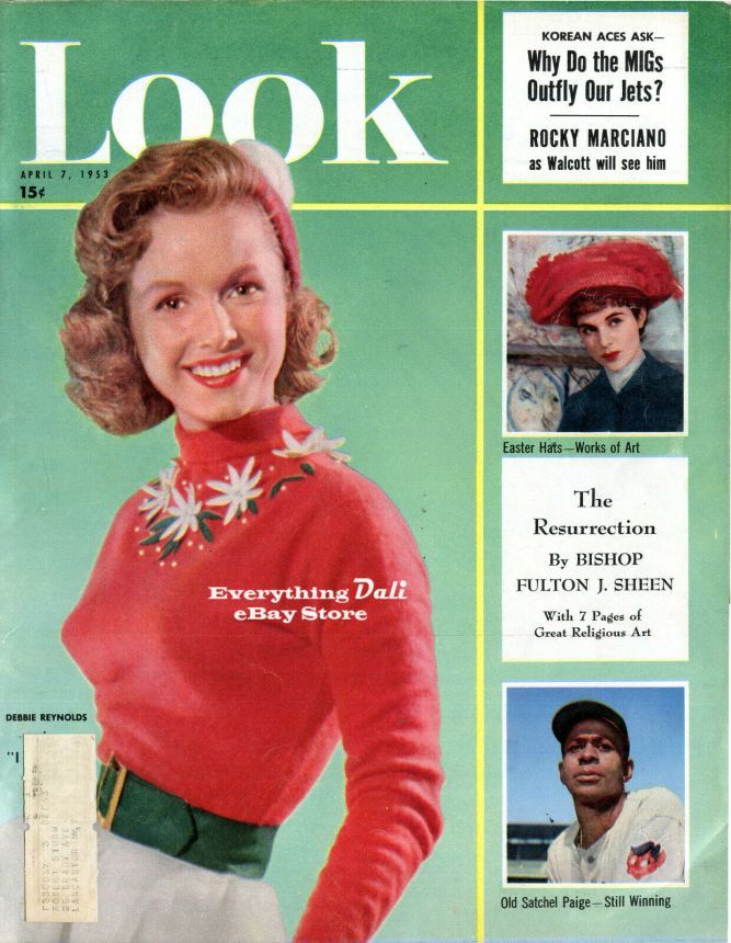 LOOK 1937 magazine side cover 7 April 1953