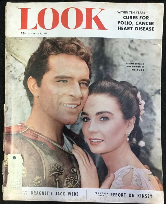 LOOK 1937 magazine side cover 8 September 1953