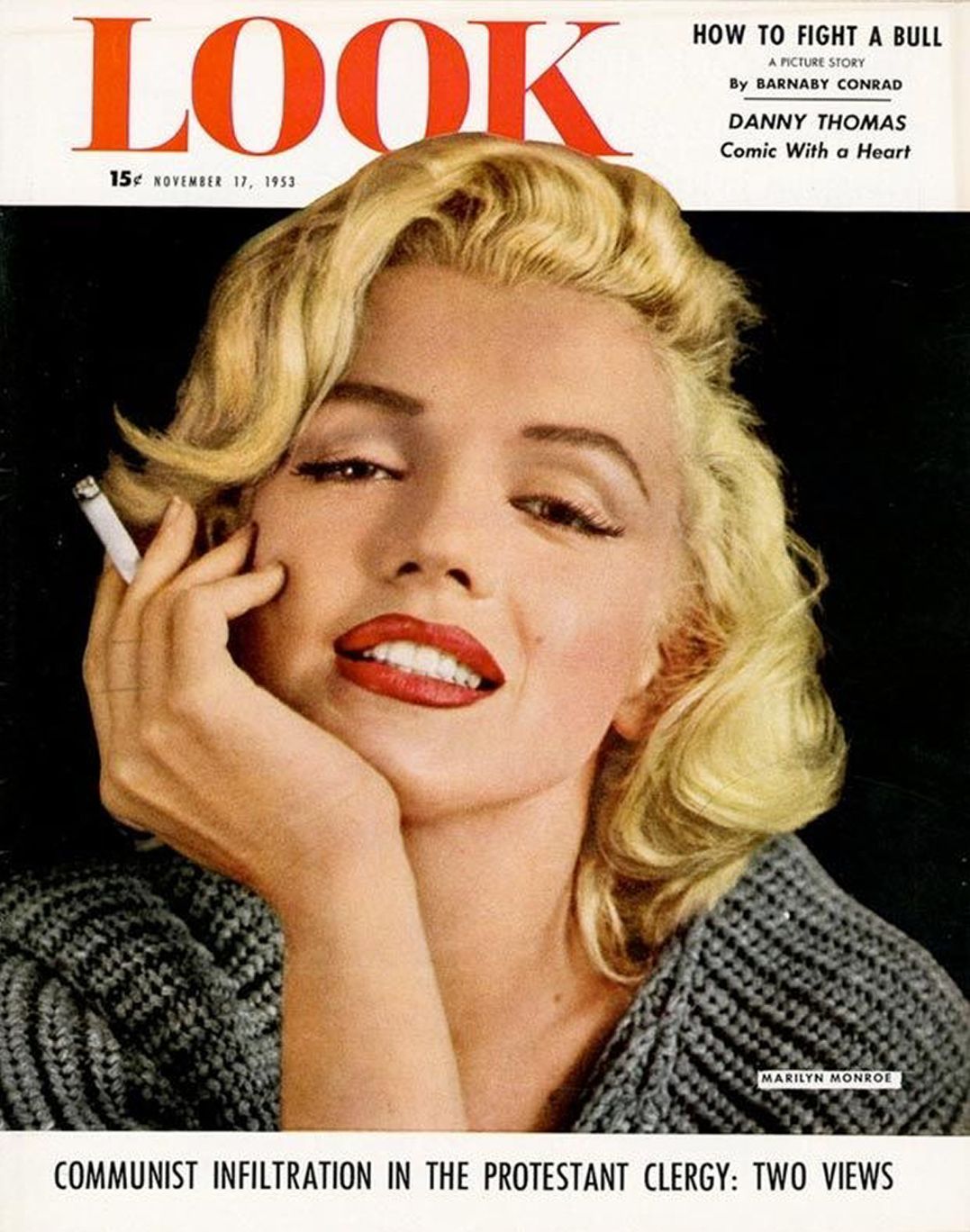 LOOK 1937 magazine side cover 17 November 1953