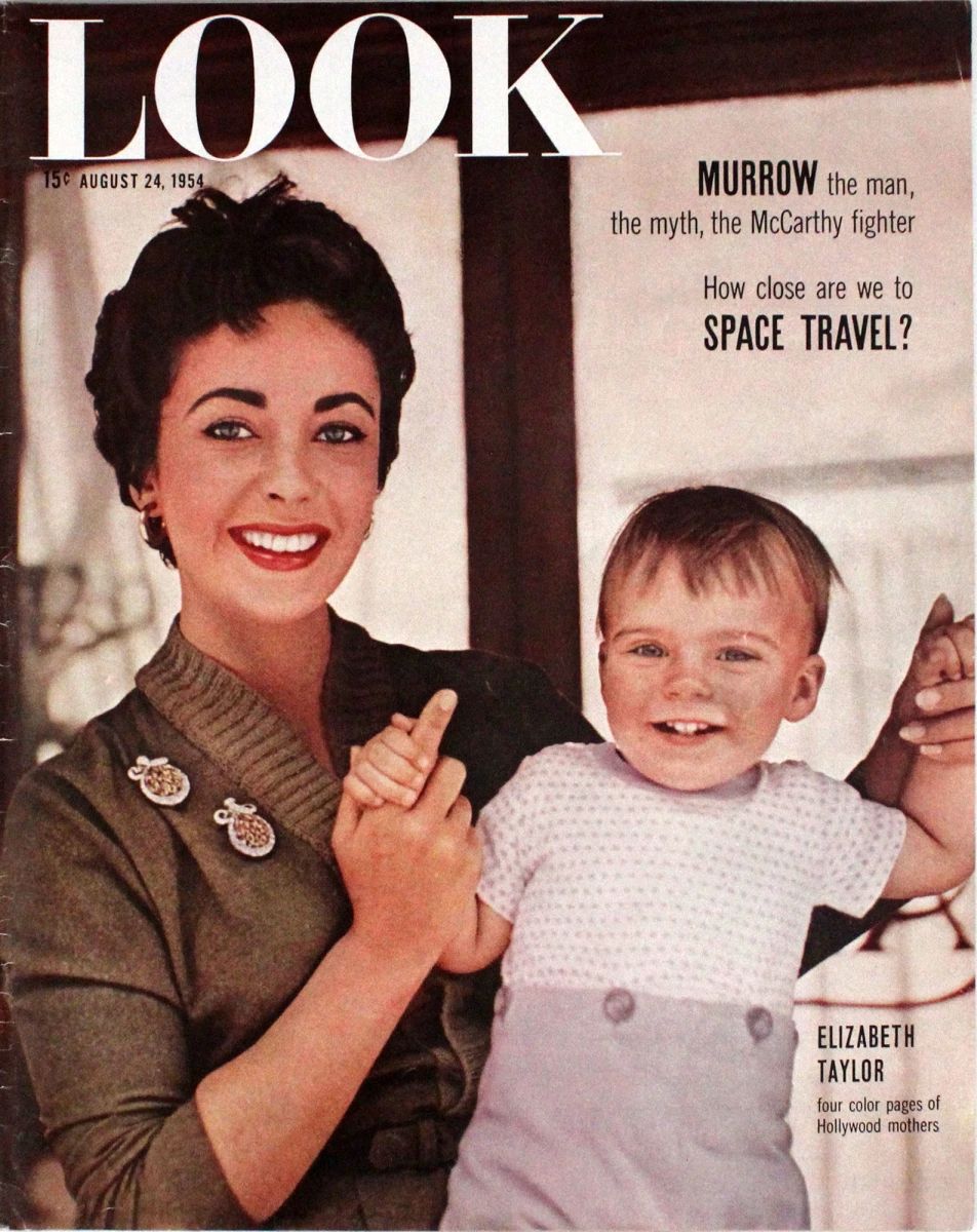 LOOK 1937 magazine side cover 24 August 1954