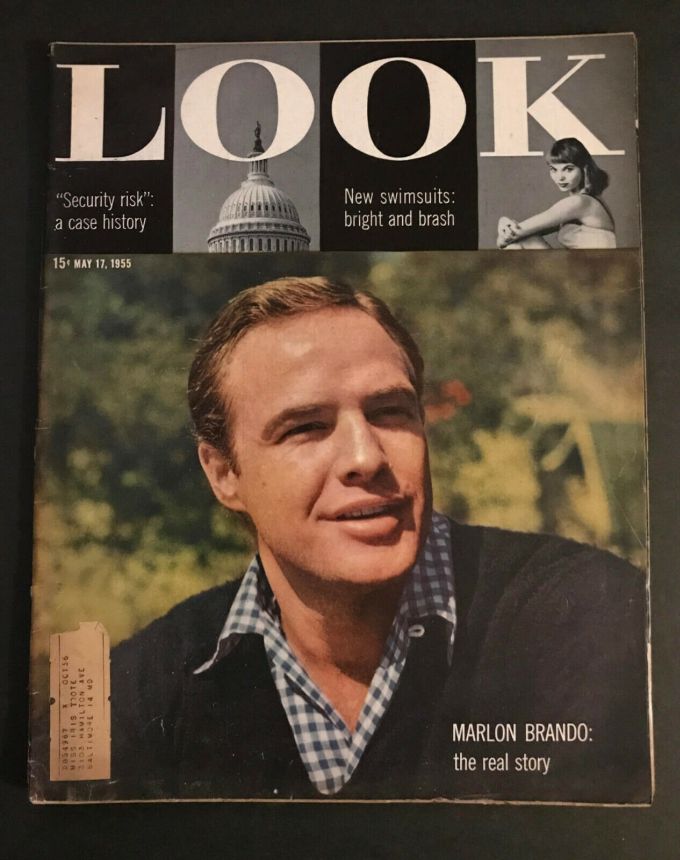 LOOK 1937 magazine side cover 17 May 1955