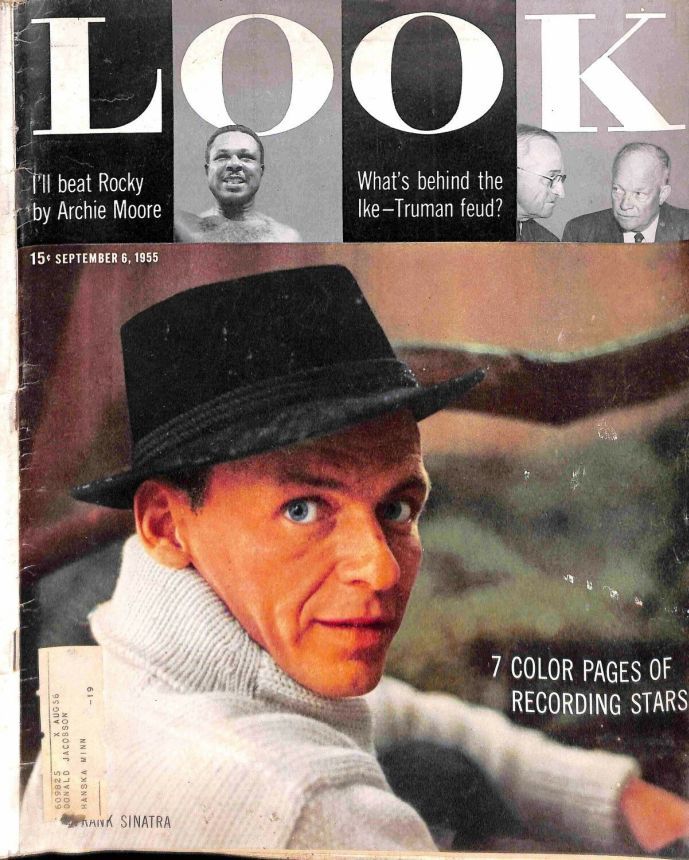 LOOK 1937 magazine side cover 6 September 1955