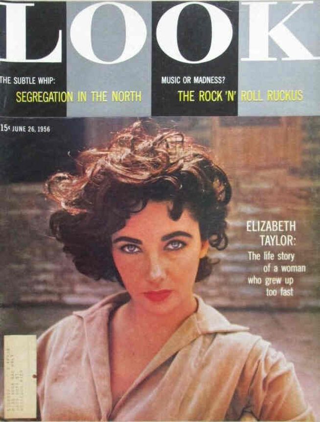LOOK 1937 magazine side cover 26 June 1956