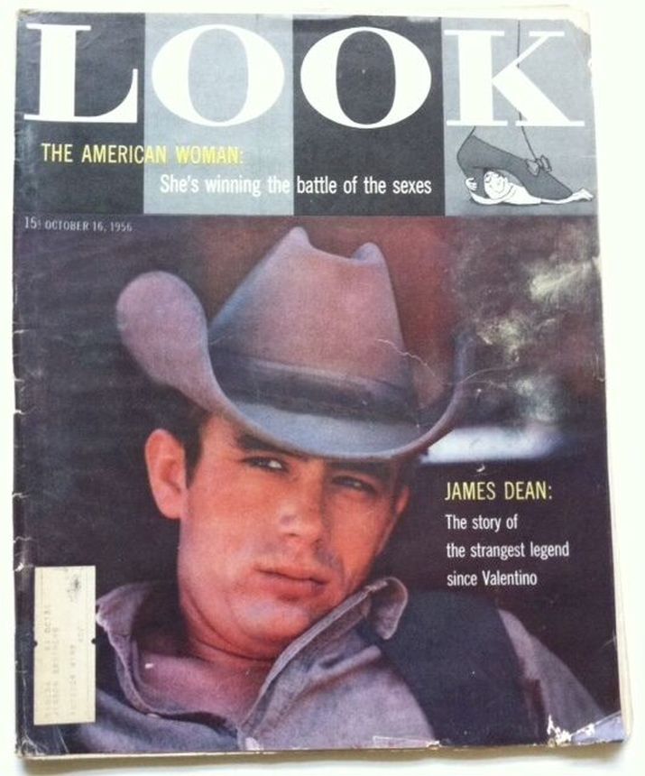 LOOK 1937 magazine side cover 16 October 1956