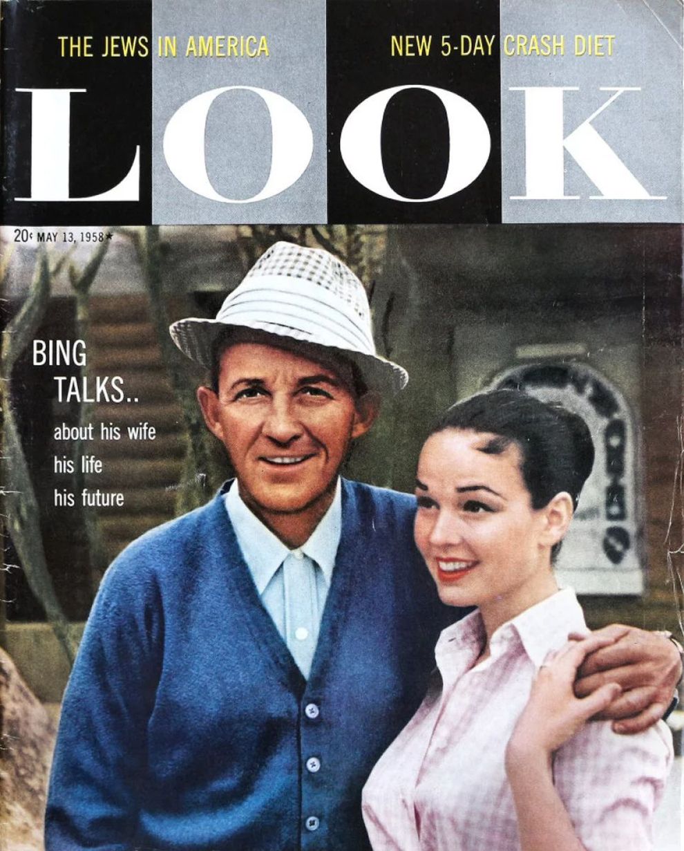 LOOK 1937 magazine side cover 13 May 1958