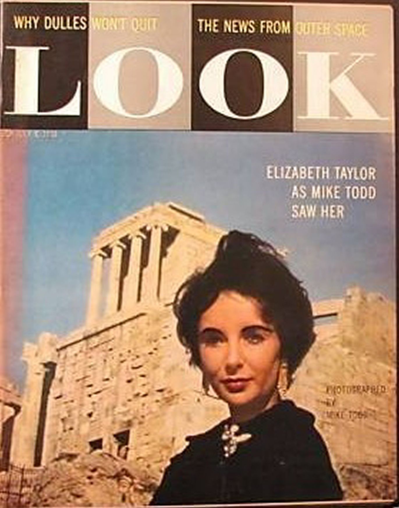 LOOK 1937 magazine side cover 8 July 1958