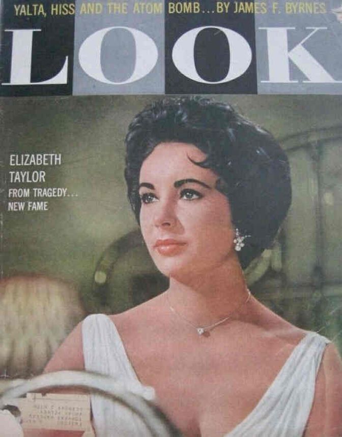 LOOK 1937 magazine side cover 14 October 1958
