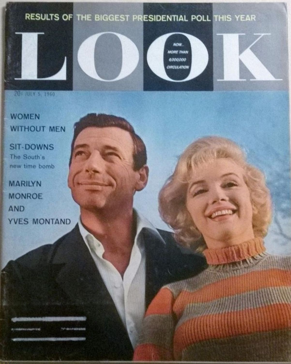 LOOK 1937 magazine side cover 5 July 1960