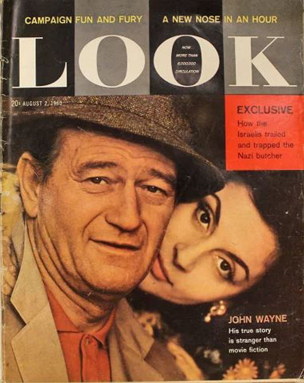 LOOK 1937 magazine side cover 2 August 1960