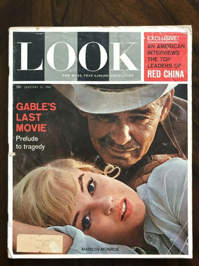 LOOK 1937 magazine side cover 31 January 1961