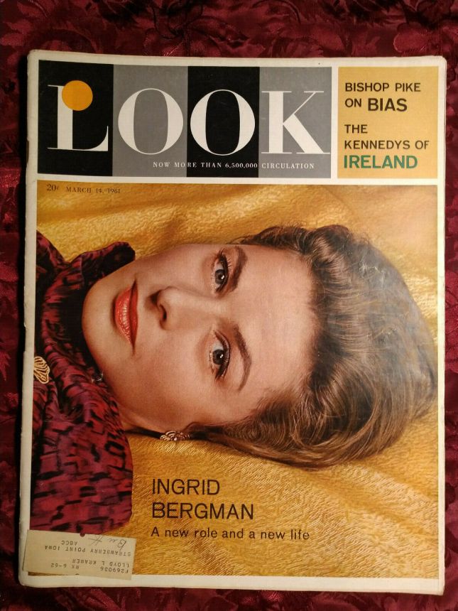 LOOK 1937 magazine side cover 14 March 1961
