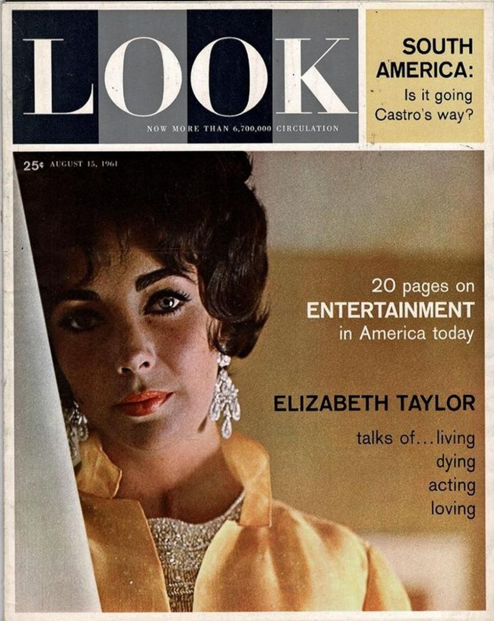 LOOK 1937 magazine side cover 15 August 1961
