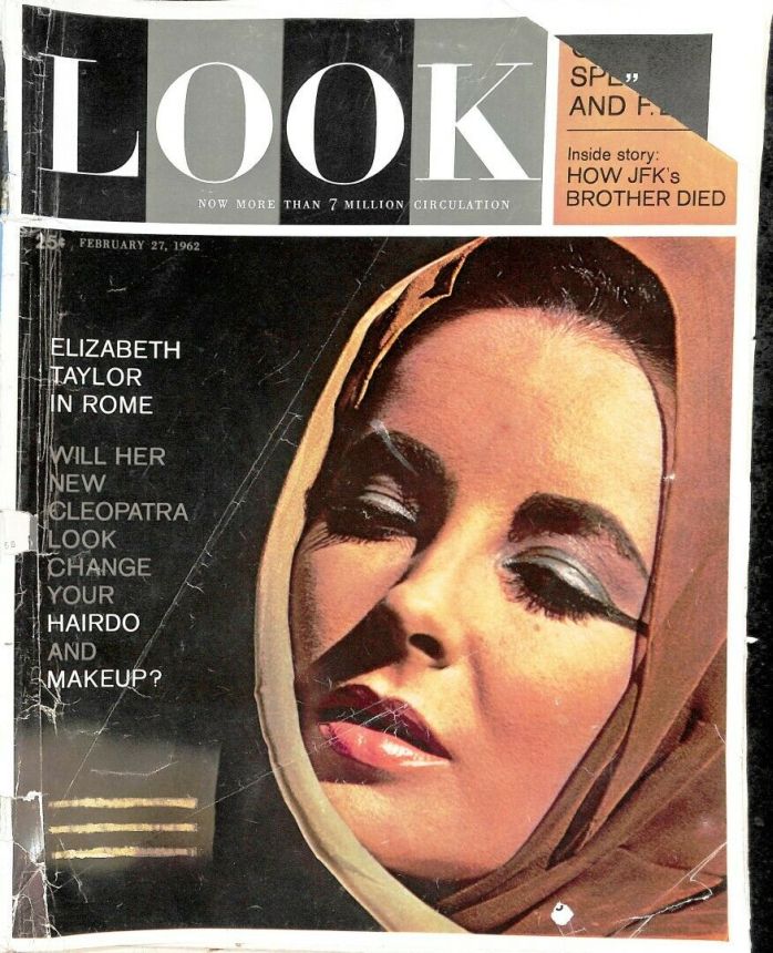 LOOK 1937 magazine side cover 27 February 1962