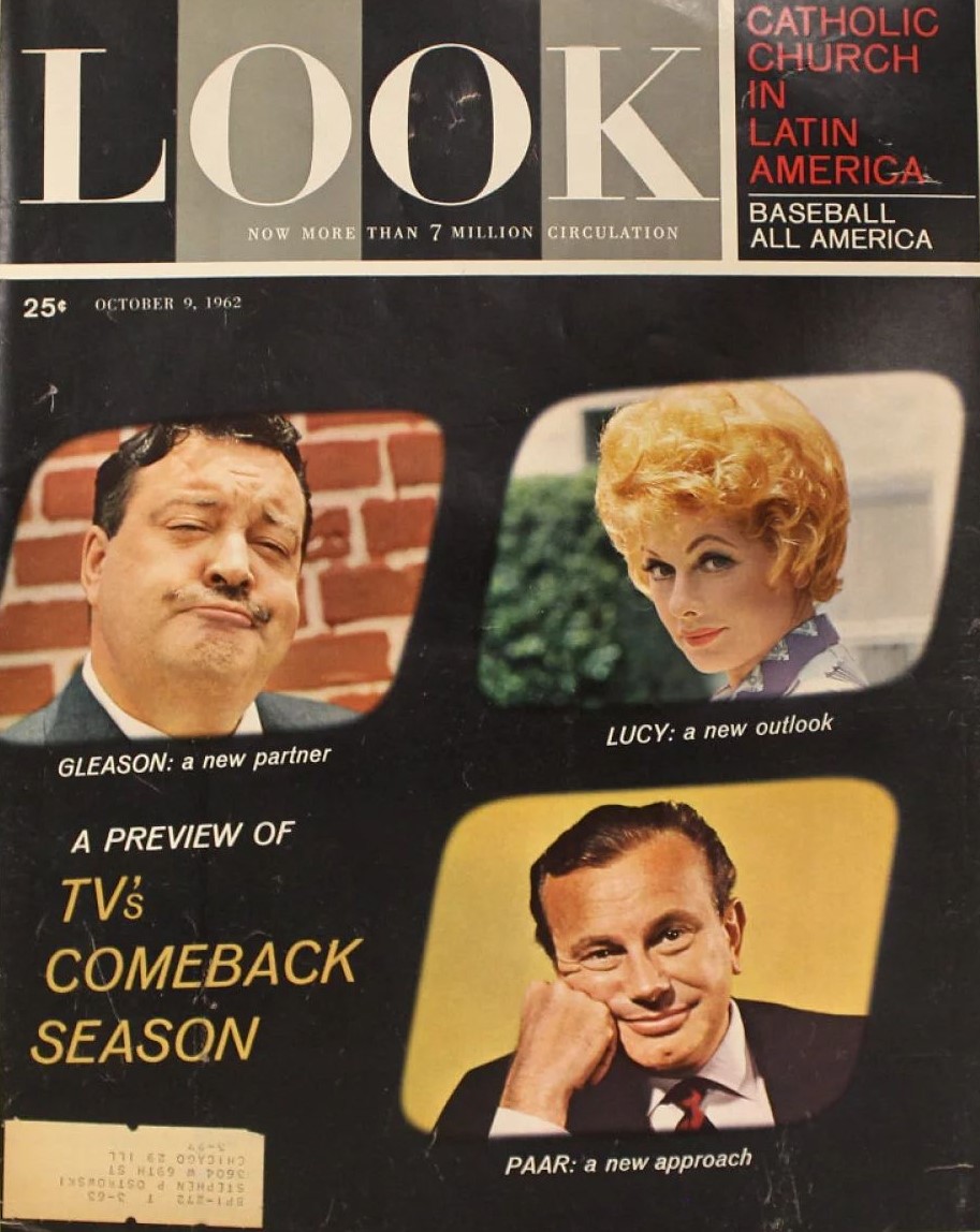LOOK 1937 magazine side cover 9 October 1962