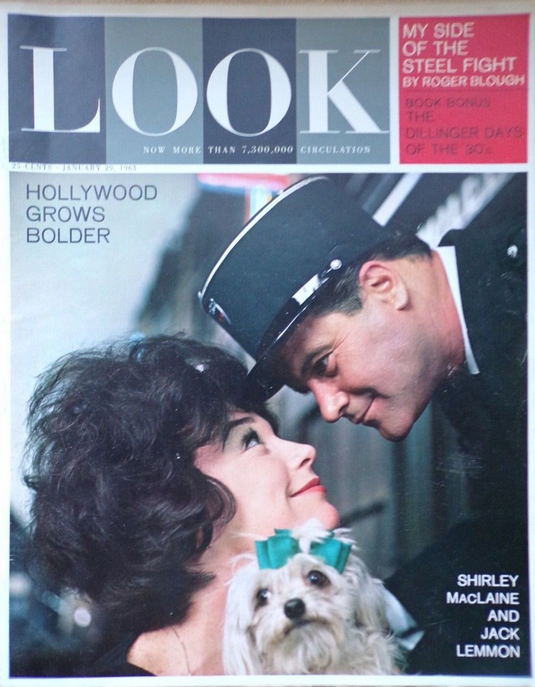 LOOK 1937 magazine side cover 29 January 1963