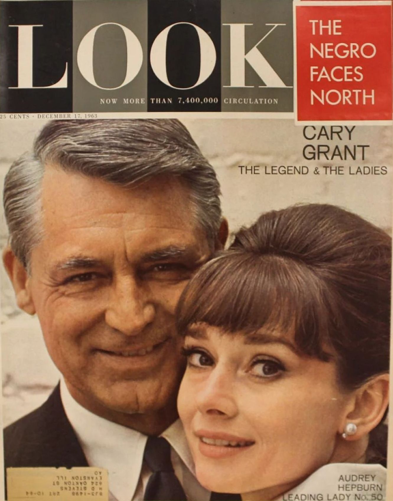 LOOK 1937 magazine side cover 17 December 1963