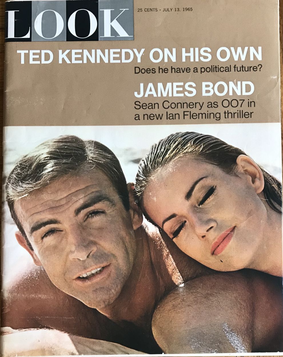 LOOK 1937 magazine side cover 13 July 1965