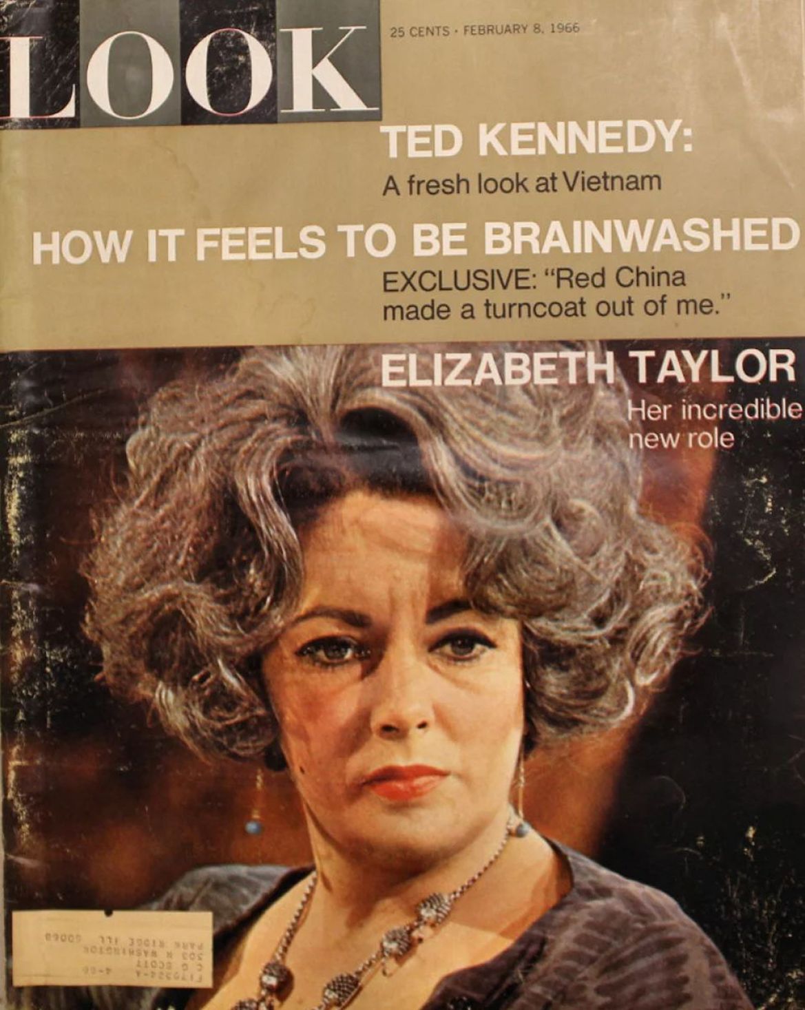 LOOK 1937 magazine side cover 8 February 1966