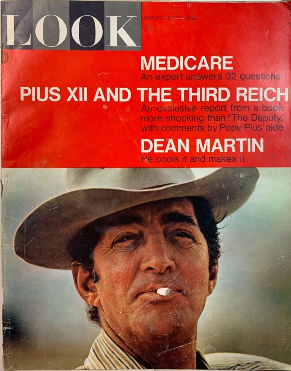LOOK 1937 magazine side cover 17 May 1966