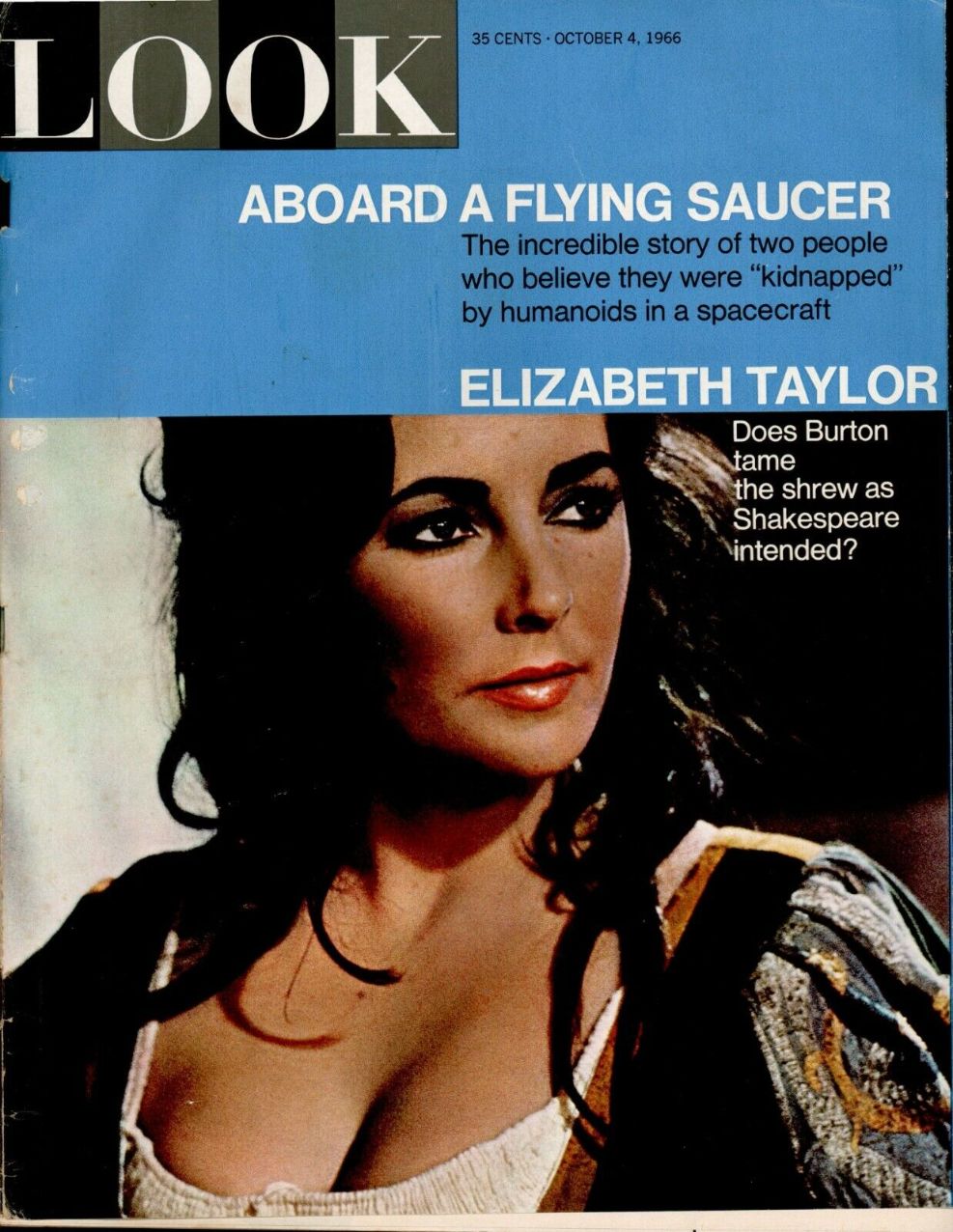LOOK 1937 magazine side cover 4 October 1966