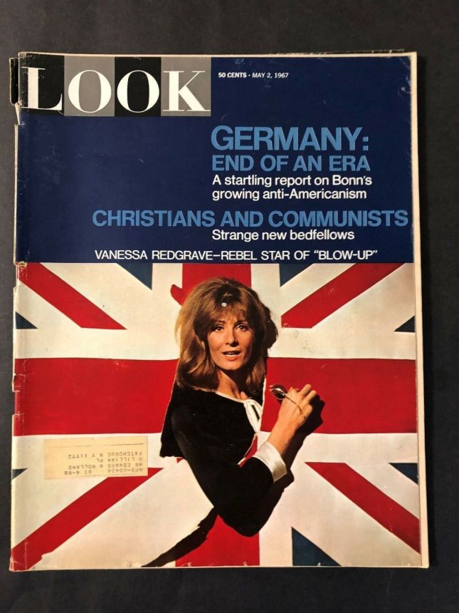 LOOK 1937 magazine side cover 2 May 1967