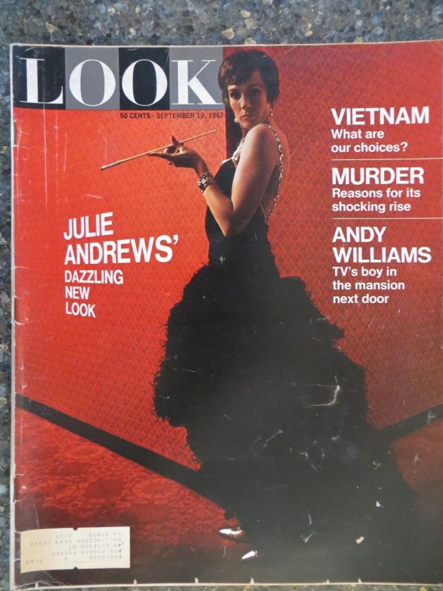 LOOK 1937 magazine side cover 19 September 1967