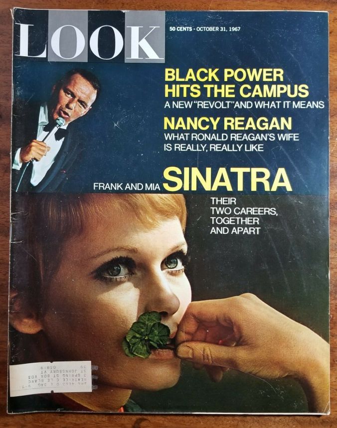 LOOK 1937 magazine side cover 31 October 1967