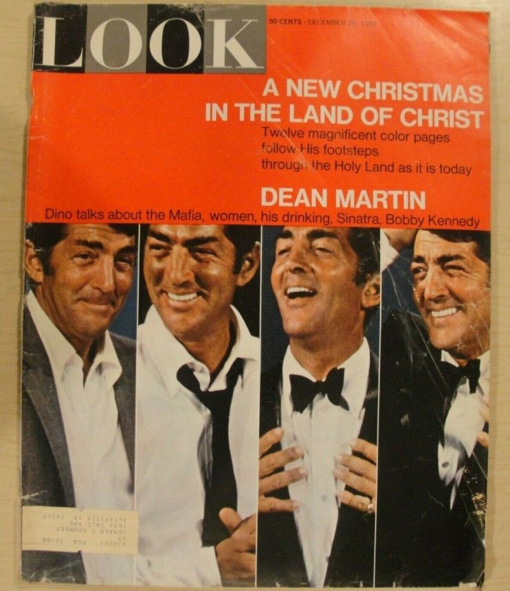 LOOK 1937 magazine side cover 26 December 1967