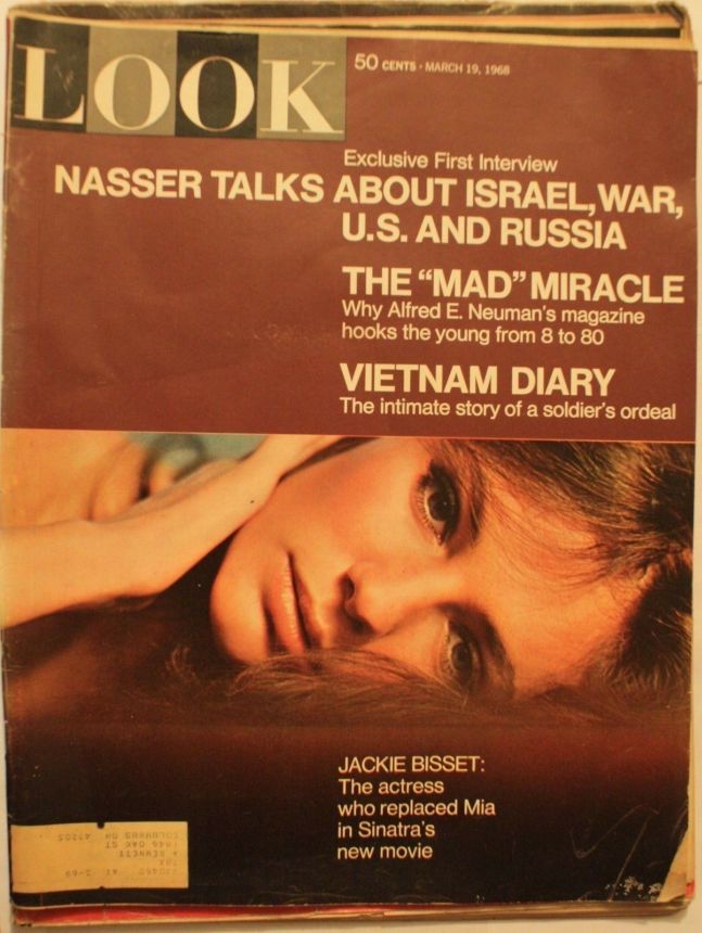 LOOK 1937 magazine side cover 19 March 1968