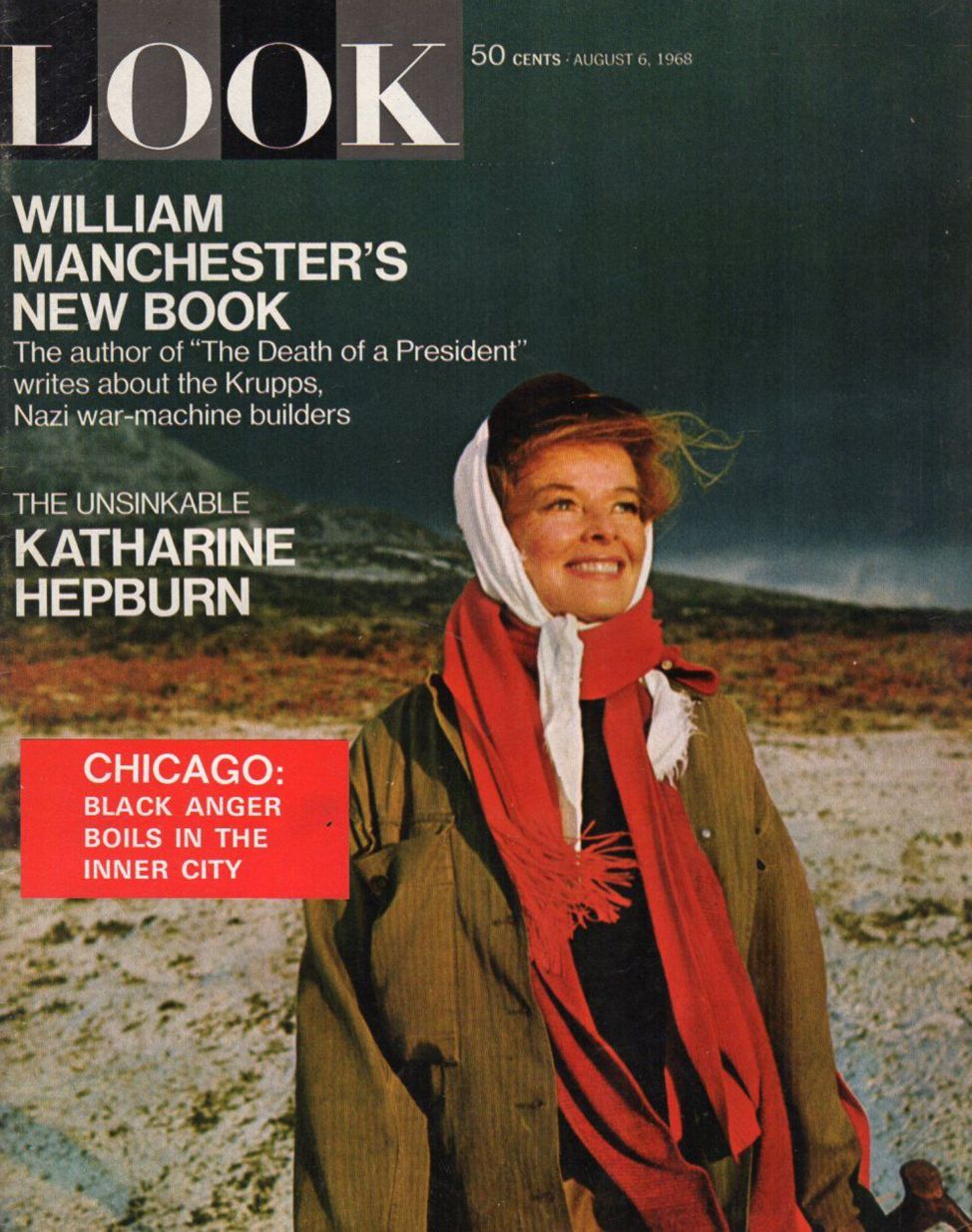 LOOK 1937 magazine side cover 6 August 1968