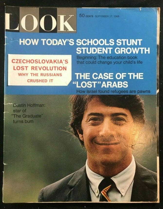 LOOK 1937 magazine side cover 17 September 1968