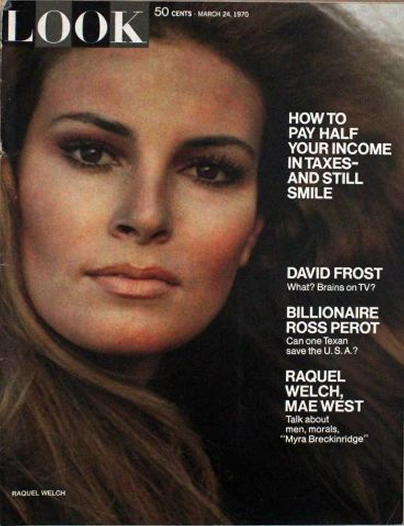 LOOK 1937 magazine side cover 24 March 1970