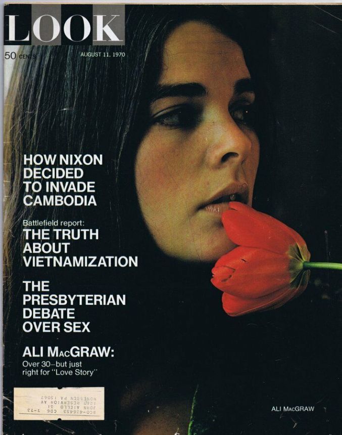 LOOK 1937 magazine side cover 11 August 1970